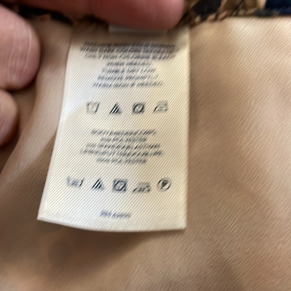 Land's End Canvas Brand Fully Lined Floral Print Mini Skirt - Picture 6 of 7